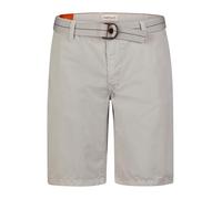 Hattric Chino Bermuda mit Gürtel Light Grey Uni, 38