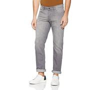 hattric Herren 688075 Straight Jeans, Grau (Grey 7), W33/L34