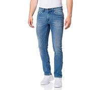 Hattric Herren 5-Pocket Harris Cross-Denim-Hose Hellblau W38/L32