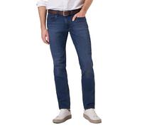Hattric Herren Jeans Harris 5 Pocket Modern Fit new mid blue blau - 34/34