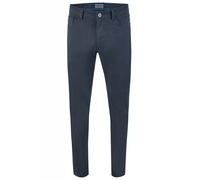 HATTRIC HUNTER blue gabardine 688085 6255.42 - WOOLEN LOOK W35 L34