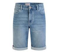 Hattric Jeans Bermuda Jogg Denim Bleached, 33 Inch