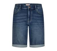 Hattric Jeans Bermuda Jogg Denim MID Blue, 33 Inch