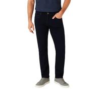 Hattric Mens Jeans Parker Straight Leg Blue/Black 36W 30L
