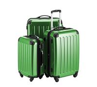 HAUPTSTADTKOFFER - Alex - Kofferset 3 Größen Hartschalenkoffer Trolley, 4 Rollen, Hartschale glänzend (S, M & L)