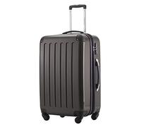 Hauptstadtkoffer Alex - Erweiterbarer Hartschalenkoffer 65 cm (74 L) mit TSA-Schloss - robuster Trolley-Reisekoffer mit 4 Doppelrollen, Graphit