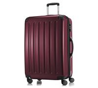 Hauptstadtkoffer Alex - Erweiterbarer Hartschalenkoffer 75 cm (119 L) mit TSA-Schloss - robuster Trolley-Reisekoffer mit 4 Doppelrollen, Burgund