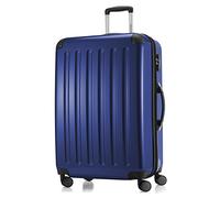 Hauptstadtkoffer Alex - Erweiterbarer Hartschalenkoffer 75 cm (119 L) mit Zahlenschloss - robuster Trolley-Reisekoffer mit 4 Doppelrollen, Dunkelblau