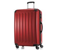 Hauptstadtkoffer Alex Expandable Hard Shell Suitcase 75 cm (119 L) with Combination Lock, Durable Travel Trolley with 4 Double Wheels, Rot