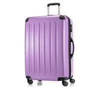Hauptstadtkoffer Alex - Großer Hartschalen-Koffer, TSA, 4 Doppel-Rollen, Trolley, Rollkoffer, Reisekoffer, Volumenerweiterung, 75 cm, 119 Liter, Flieder