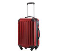 Hauptstadtkoffer ALEX - Handgepäck Koffer 55x36x23 cm, 42 L, TSA Schloss, erweiterbarer Hartschalen Trolley aus PC/ABS, 3,2 kg, 4 Doppelrollen, Rot