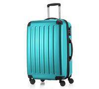 Hauptstadtkoffer Alex - Mittelgroßer Hartschalenkoffer, TSA, 4 Rollen, Koffer, Trolley, Rollkoffer, Reisekoffer, Volumenerweiterung, 65 cm, 74 Liter, Türkis