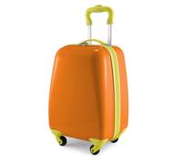 Hauptstadtkoffer - for Kids - Kindergepäck, Kinderkoffer, Hartschalenkoffer, Reise Trolley für Kinder, Handgepäck, 24 Liter, Orange