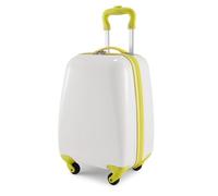 Hauptstadtkoffer - for Kids - Kindergepäck, Kinderkoffer, Hartschalenkoffer, Reise Trolley für Kinder, Handgepäck, 24 Liter, Weiß