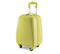 Hauptstadtkoffer - for Kids - Kindergepäck, Kinderkoffer, Hartschalenkoffer, Reise Trolley für Kinder, Handgepäck, 24 Liter, Gelb