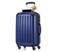 HAUPTSTADTKOFFER Handgepäck mit Laptopfach Hartschalen Trolley Roll-Reisekoffer 4 Doppel-Rollen, 55 cm, 42 L
