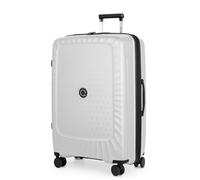 Hauptstadtkoffer Kotti - Großer Hartschalenkoffer, TSA, 4 Rollen, PP (Recycelt), Check-In Gepäck mit 3 cm Volumenerweiterung, 75cm, 116 Liter, Off White