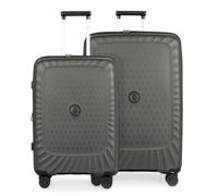 Hauptstadtkoffer Kotti - Kofferset 2 teilig - Rollkoffer 65 + 75 cm mit Erweiterung Hartschalentrolleys Aufgabegepäck leichte Trolleys, recyceltes PP, TSA, Champagner