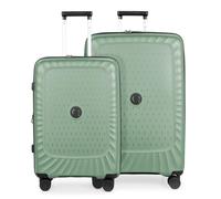 Hauptstadtkoffer Kotti - Kofferset 2 teilig - Rollkoffer 65 + 75 cm mit Erweiterung Hartschalentrolleys Aufgabegepäck leichte Trolleys, recyceltes PP, TSA, Mint