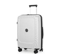 Hauptstadtkoffer Kotti - Mittelgroßer Koffer 4 Rollen nachhaltig gebaut, robuste Hartschale Recycling PP, Check-In Gepäck erweiterbar, 65cm, TSA, 73 L, Off White