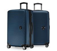 Hauptstadtkoffer - Mitte - 2er Kofferset Trolley-Set, Rollkoffer mit Dehnfalte 65cm, ABS, TSA, Dunkelblau