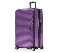 Hauptstadtkoffer Mitte Großer Koffer (77 cm) 112-130 L, Aubergine | ABS-Hartschale · TSA-Zahlenschloss · XL Erweiterung · 4 Rollen · Austauschbare Ersatzteile · Fernreisen · 2-3 Wochen