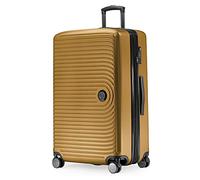 Hauptstadtkoffer Mitte Großer Koffer (77 cm) 112-130 L, Herbstgold | ABS-Hartschale · TSA-Zahlenschloss · XL Erweiterung · 4 Rollen · Austauschbare Ersatzteile · Fernreisen · 2-3 Wochen