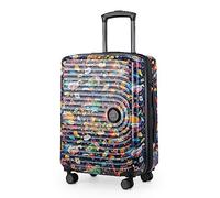 HAUPTSTADTKOFFER - Mitte - Handgepäck, 2,9 kg kinderleicht, TSA, Hartschalenkoffer, Trolley 4. Rollen, Handgepäck 55 cm, 42 Liter, Motiv Koffer, SPACE