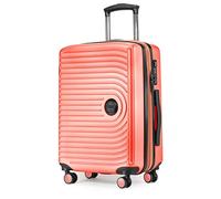 Hauptstadtkoffer Mitte Handgepäckkoffer (55x40x23 cm) 37-55 L, Koralll | ABS-Hartschale · TSA-Zahlenschloss · XL Erweiterung · 4 Rollen · Austauschbare Ersatzteile · Wochenendtrip · 1-3 Tage