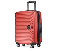 Hauptstadtkoffer Mitte Handgepäckkoffer (55x40x23 cm) 37-55 L, Rot | ABS-Hartschale · TSA-Zahlenschloss · XL Erweiterung · 4 Rollen · Austauschbare Ersatzteile · Wochenendtrip · 1-3 Tage
