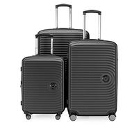 Hauptstadtkoffer Mitte Kofferset (55/68/77 cm) 273 L, Graphite | ABS-Hartschale · TSA-Zahlenschloss · XL Erweiterung · 4 Rollen · Austauschbare Ersatzteile · S,M & L · Für Familien