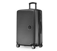Hauptstadtkoffer - Mitte - Mittelgroßer Hartschalenkoffer, Check-In Gepäck mit 8 cm Volumenerweiterung, TSA, 4 gummierte Doppelrollen, 68 cm, 88 L, Graphite