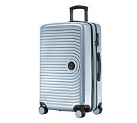 Hauptstadtkoffer Mitte - Mittelgroßer Hartschalenkoffer, TSA, 4 Rollen, Check-In Gepäck mit 8 cm Volumenerweiterung, 68 cm, 88 L, Pool Blue