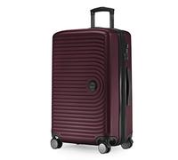 Hauptstadtkoffer Mitte Mittelgroßer Koffer (68 cm) 74-88 L, Burgund | ABS-Hartschale · TSA-Zahlenschloss · XL Erweiterung · 4 Rollen · Austauschbare Ersatzteile · Urlaub · 1-2 Wochen