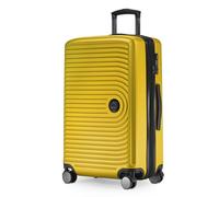 Hauptstadtkoffer Mitte Mittelgroßer Koffer (68 cm) 74-88 L, Gelb | ABS-Hartschale · TSA-Zahlenschloss · Erweiterbar · 4 Rollen · Austauschbare Ersatzteile · Aufgabegepäck · Urlaub · 1-2 Wochen