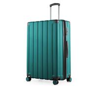 Hauptstadtkoffer Q-Damm - Großer Hartschalenkoffer, TSA, 4 Rollen, Check-In Gepäck mit 6 cm Volumenerweiterung, 78cm, 133 Liter, Aquagrün