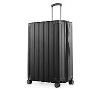 Hauptstadtkoffer Q-Damm - Großer Hartschalenkoffer, TSA, 4 Rollen, Check-In Gepäck mit 6 cm Volumenerweiterung, 78cm, 133 Liter, Schwarz
