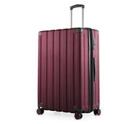 Hauptstadtkoffer Q-Damm - Großer Hartschalenkoffer, TSA, Reisekoffer, 4 Rollen, Check-In Gepäck mit 6 cm Volumenerweiterung, 78cm, 133 Liter, Burgund