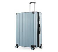 Hauptstadtkoffer Q-Damm - Großer Hartschalenkoffer, TSA, Reisekoffer, 4 Rollen, Check-In Gepäck mit 6 cm Volumenerweiterung, 78cm, 133 Liter, Poolblau