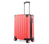 Hauptstadtkoffer Q-Damm - Handgepäck 54x37x21, TSA, 4 Rollen, Reisekoffer, Trolley, Hartschalenkoffer, Rollkoffer, Handgepäckkoffer, Bordgepäck Koffer, Koralle
