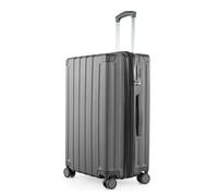 Hauptstadtkoffer Q-Damm - Mittelgroßer Hartschalenkoffer, TSA, 4 Rollen, Check-In Gepäck mit 6 cm Volumenerweiterung, 68cm, 89 L, Graphite