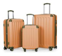 HAUPTSTADTKOFFER Spree - 3er Kofferset, TSA, Trolley-Set, Rollkoffer, Reisekoffer, (S, M & L), MARILLE