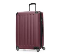 Hauptstadtkoffer Spree - Großer Hartschalen-Koffer, TSA, 4 Doppel-Rollen, Trolley, Rollkoffer, Reisekoffer, Volumenerweiterung, 75 cm, 119 Liter, Burgund