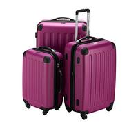 Hauptstadtkoffer Hartschalen-Trolley »Spree«, 4 Rollen, lila, 47 cm x 75 cm x 35 cm