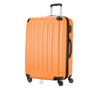 Hauptstadtkoffer Spree - Großer Hartschalen-Koffer, TSA, 4 Doppel-Rollen, Trolley, Rollkoffer, Reisekoffer, Volumenerweiterung, 75 cm, 119 Liter, Orange