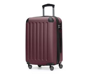 Hauptstadtkoffer Spree Handgepäckkoffer (55x36x21 cm) 42 L, Burgund | ABS-Hartschale · TSA-Zahlenschloss · Erweiterbar · 4 Rollen · Austauschbare Ersatzteile · Kabinengepäck · Wochenendtrip