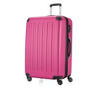 Hauptstadtkoffer Spree - Großer Hartschalen-Koffer, TSA, 4 Doppel-Rollen, Trolley, Rollkoffer, Reisekoffer, Volumenerweiterung, 75 cm, 119 Liter, Magenta