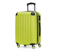 Hauptstadtkoffer - Spree - Kabinentrolley Handgepäck Hartschale mit Erweiterung, TSA, 4 Rollen, 55 cm, 42 Liter, Farn