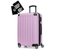 Hauptstadtkoffer Spree - Mittelgroßer Hartschalenkoffer + Digitaler Gepäckanhänger, TSA, 4 Rollen, Koffer, Trolley, Rollkoffer, Reisekoffer, Volumenerweiterung, 65 cm, 74 Liter, Flieder