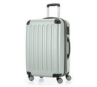 Hauptstadtkoffer Spree - Mittelgroßer Hartschalenkoffer, TSA, 4 Rollen, Koffer, Trolley, Rollkoffer, Reisekoffer, Volumenerweiterung, 65 cm, 74 Liter, Mint